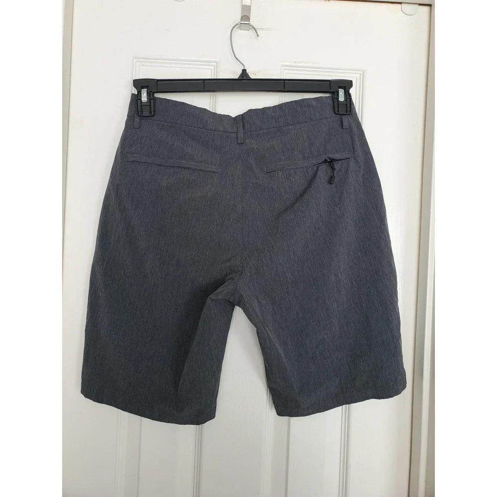 Old Navy Active Shorts Gray StretchTech Athletic Performance Hiking Golf Size 28